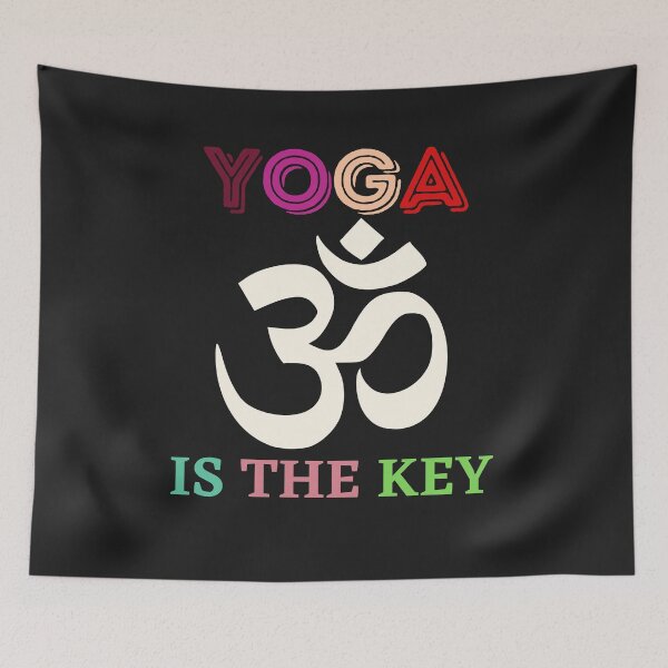 Item preview, Yoga is the key gift for friends, brother, father, mother, sister, uncle, aunt, student, and loved one designed and sold by dsignstore911.