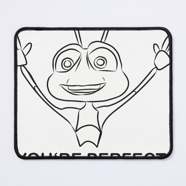 Item preview, You're perfect! Bugs Life black and white designed and sold by christinacrookcreative.