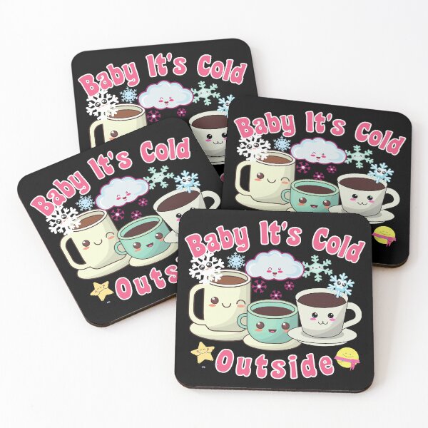 Item preview, Cute Kawaii Coffee Lover Winter Design designed and sold by Not A Typical  Teacher.