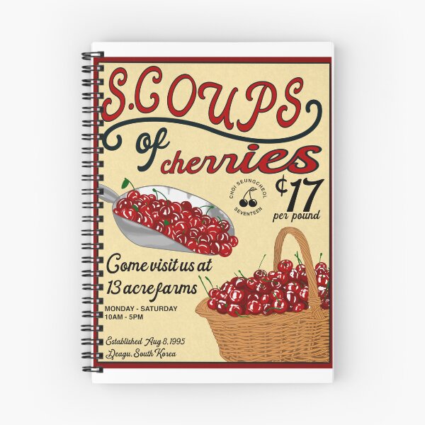 Aperçu de l'œuvre S.COUPS DE CERISES (affiche d'inspiration vintage S.coups) créée et vendue par Gemimai Art.