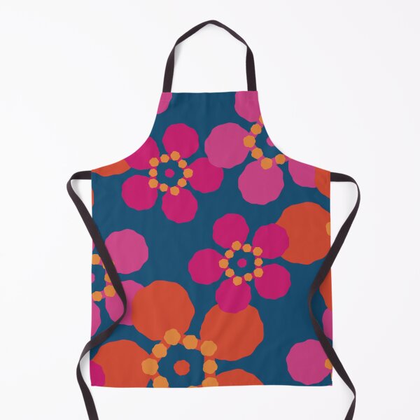 Item preview, Bold Australian Florals Geraldton Wax Flower Pattern on Blue designed and sold by BloomJoyStudio.