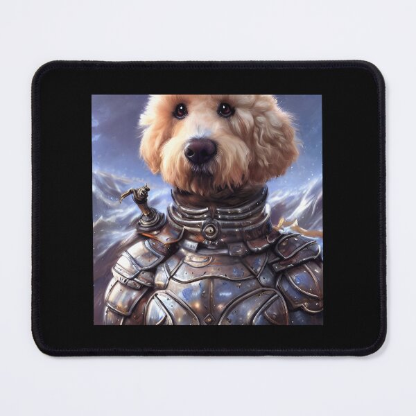 Artikelvorschau, AI Generated Art, War Poodle entworfen und verkauft von RabbitHoleMI.