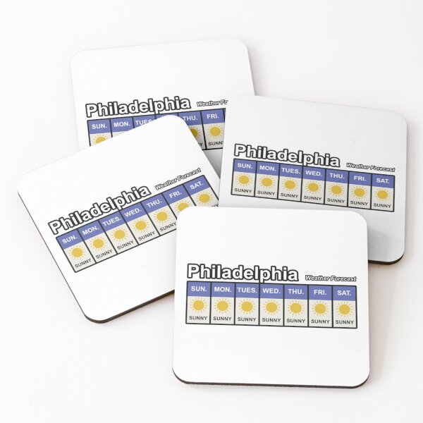 Item preview, Phiadelphia Weather Forecast designed and sold by achoeen.