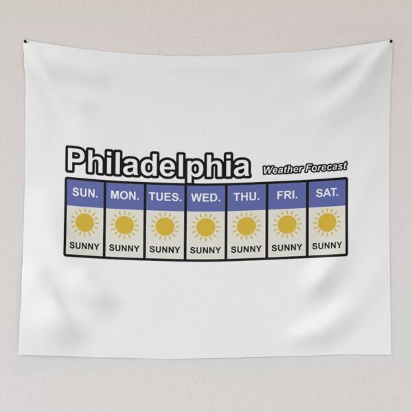 Item preview, Phiadelphia Weather Forecast designed and sold by achoeen.
