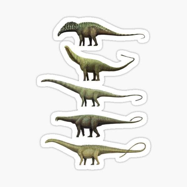 Item preview, Diplodocoidea Poster. Sauropods, paleoart designed and sold by Mario Lanzas.