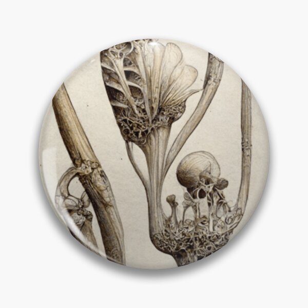 Item preview, Bones and Botany - Elaborate Botanical Illustration designed and sold by Neitherworld-BJ.
