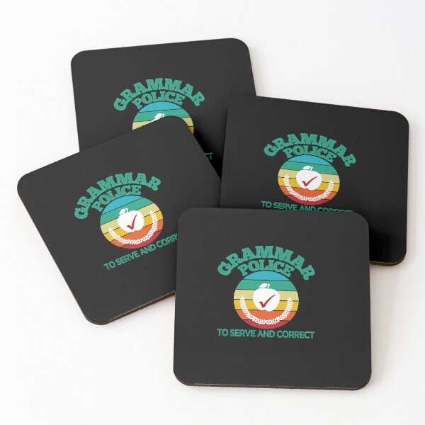 Item preview, GRAMMAR POLICE  TO SERVE AND CORRECT designed and sold by Cr1sV.