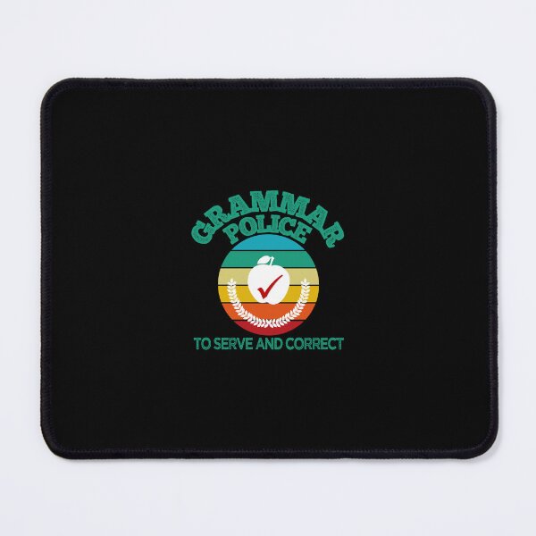 Item preview, GRAMMAR POLICE  TO SERVE AND CORRECT designed and sold by Cr1sV.