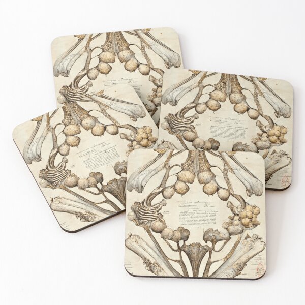 Item preview, Botanical Bones - Elaborate and Detailed Drawing designed and sold by Neitherworld-BJ.