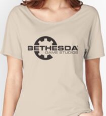 Dishonored: Death of the Outsider (BETHESDA LOGO) Women's Relaxed Fit T-Shirt