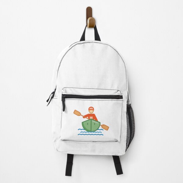 Item preview, Canoe Emoji Man in Boat designed and sold by bolkibox.