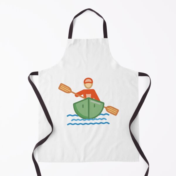 Item preview, Canoe Emoji Man in Boat designed and sold by bolkibox.