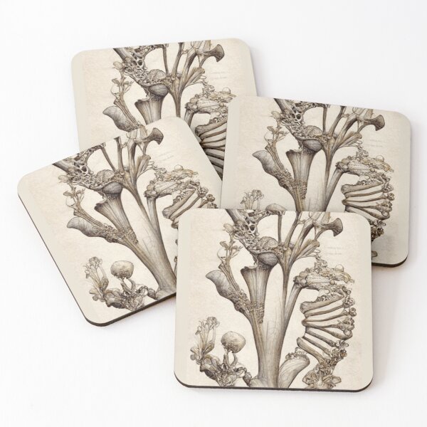 Item preview, Botanical Illustration of Bones and Botany designed and sold by Neitherworld-BJ.