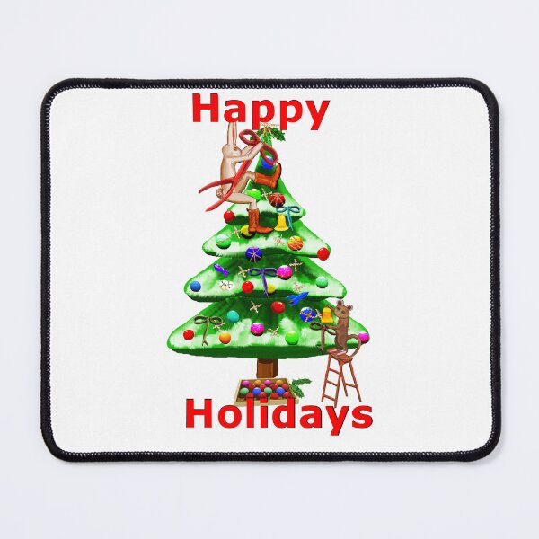 Item preview, Rocket Rabbit's Holiday Decoration designed and sold by VerdeDoodleDuck.