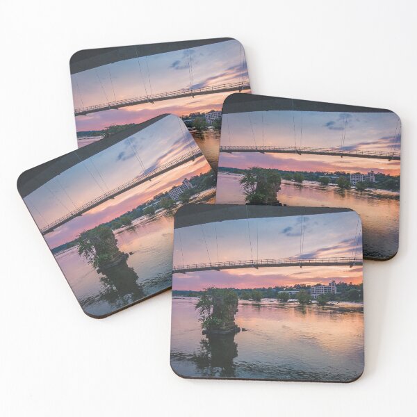 Item preview, Sunset Belle Isle Bridge designed and sold by takeoneaerial.
