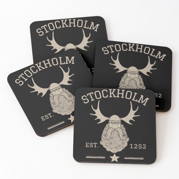 Item preview, Stockholm Sweden Viking Vintage Athletic designed and sold by Hoiho Adventure Shirts.