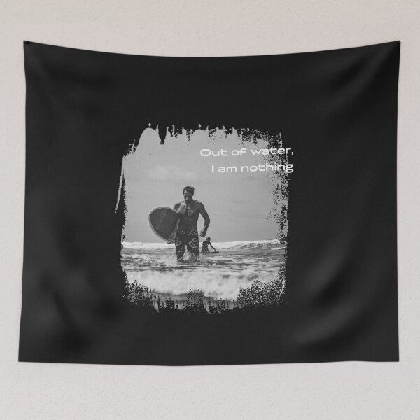 Item preview, "Out of the water...I am nothing". designed and sold by How67.