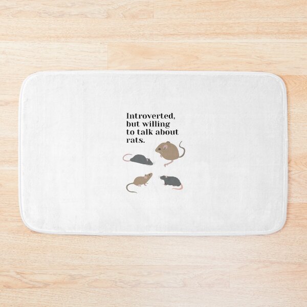 Item preview, Rata introvertida designed and sold by SelenaJ.