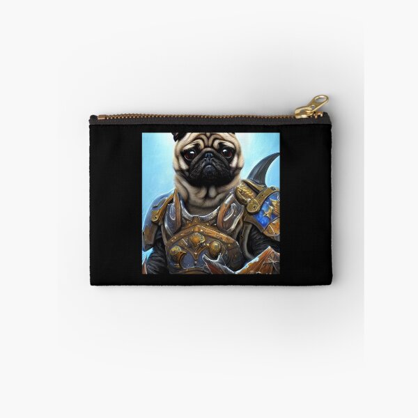 Item preview, AI Generated Art, War Pug designed and sold by RabbitHoleMI.