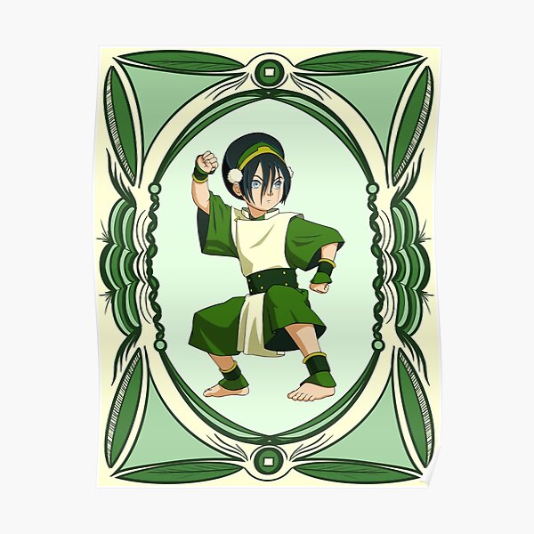 Toph Beifong Avatar The Last Airbender Poster For Sale By Serenesketches Redbubble 7373