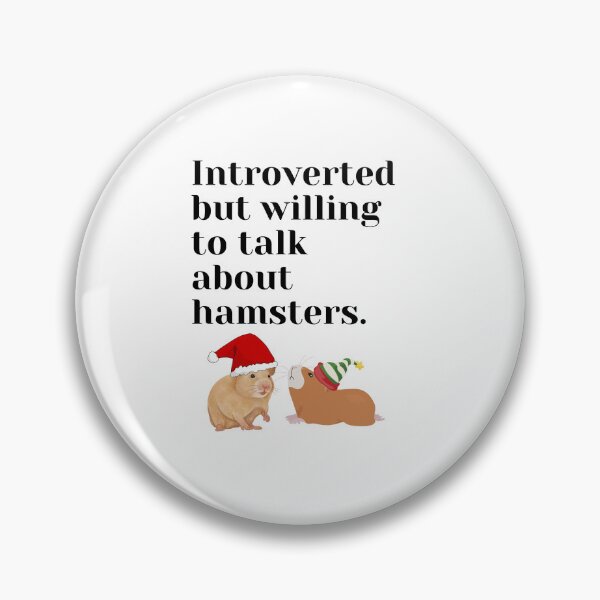 Item preview, Introverted Christmas Hamsters designed and sold by SelenaJ.