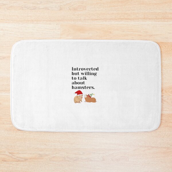 Item preview, Introverted Christmas Hamsters designed and sold by SelenaJ.