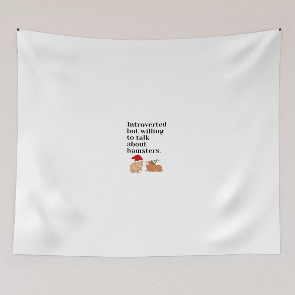 Item preview, Introverted Christmas Hamsters designed and sold by SelenaJ.