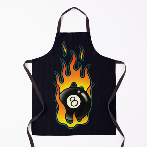 Item preview, 8 Ball on Flames designed and sold by SoulArtLove.