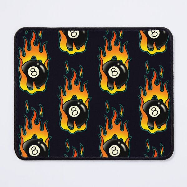 Item preview, 8 Ball on Flames designed and sold by SoulArtLove.