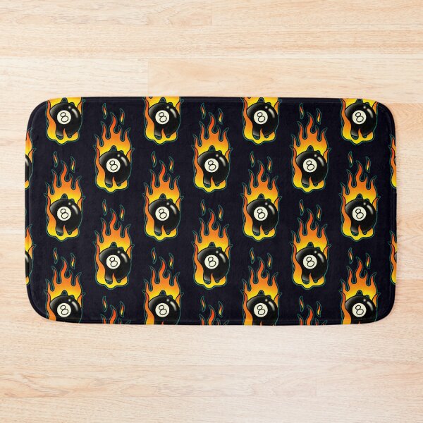 Item preview, 8 Ball on Flames designed and sold by SoulArtLove.