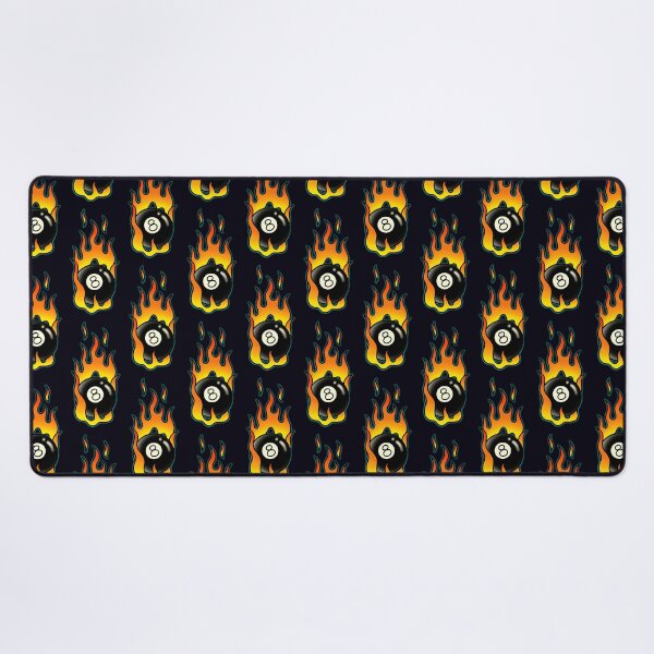 Item preview, 8 Ball on Flames designed and sold by SoulArtLove.