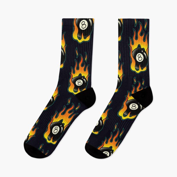 Item preview, 8 Ball on Flames designed and sold by SoulArtLove.