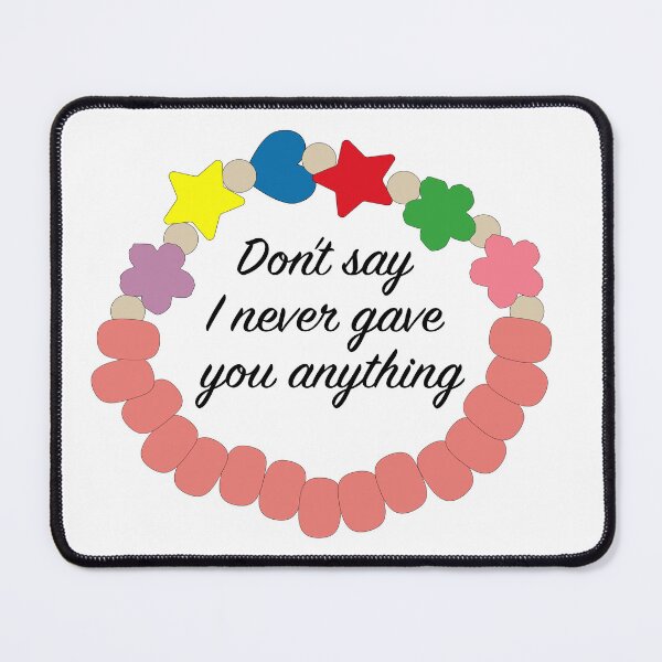 Item preview, One Tree Hill - Don't Say I Never Gave You Anything Bracelet designed and sold by Kristin Peters.