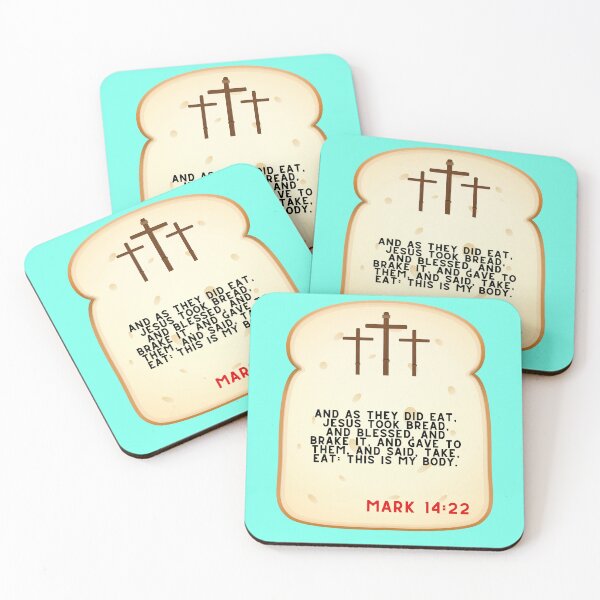 Item preview, Mark 14:22 bible verse  designed and sold by VerseforWear.
