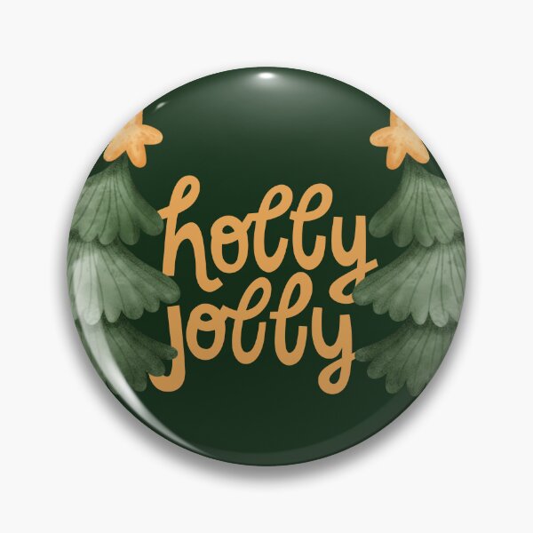 Item preview, Holly Jolly Vibes Christmas quote  designed and sold by Rub14ekArts.