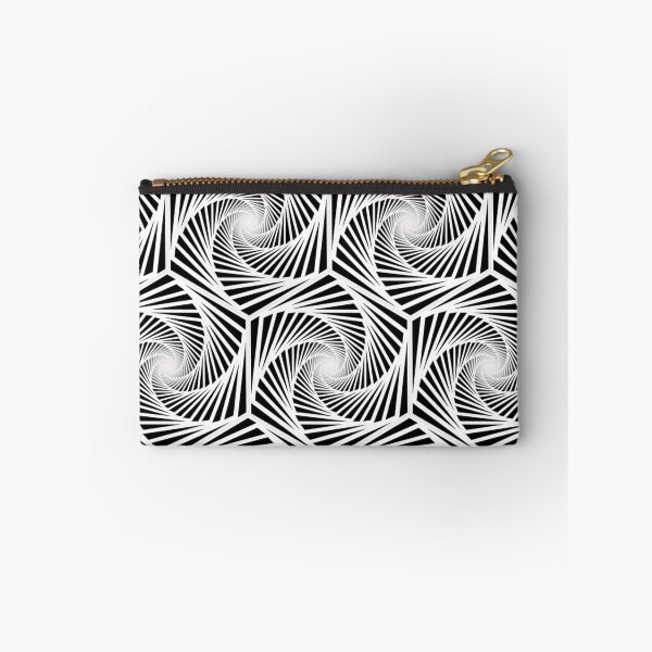 Item preview, objowl hexagon triangular pattern swirl white - take the way! designed and sold by OptLuv.