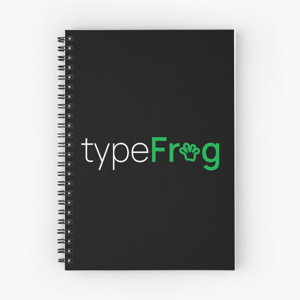 Item preview, TypeFrog Logo designed and sold by C-FELDT.