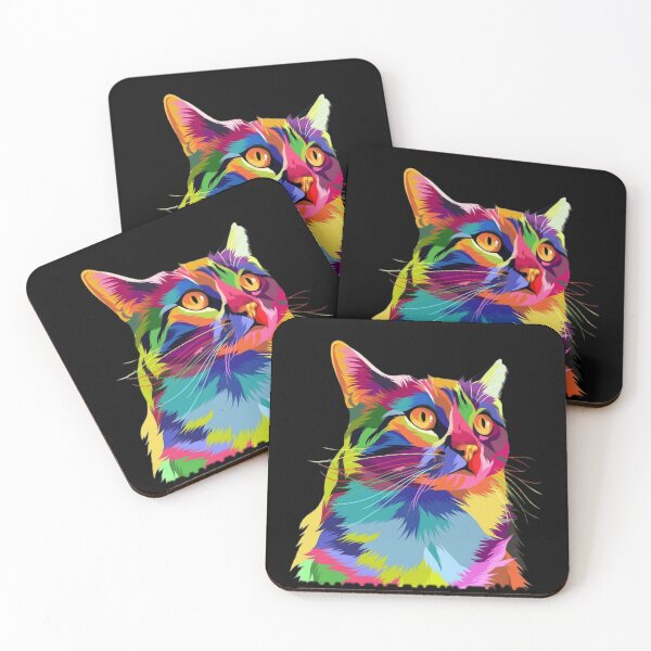 Item preview, Custom Cat Pop Art - Cat Pop Art 3d designed and sold by FirnandArt.