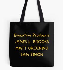 The Simpsons closing credits Tote Bag