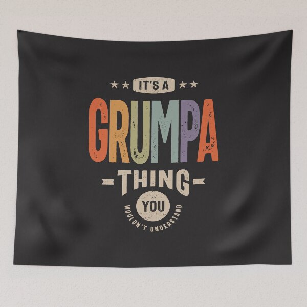 Item preview, Mens It's a Grumpa Thing Funny Dad Grandpa designed and sold by cidolopez.
