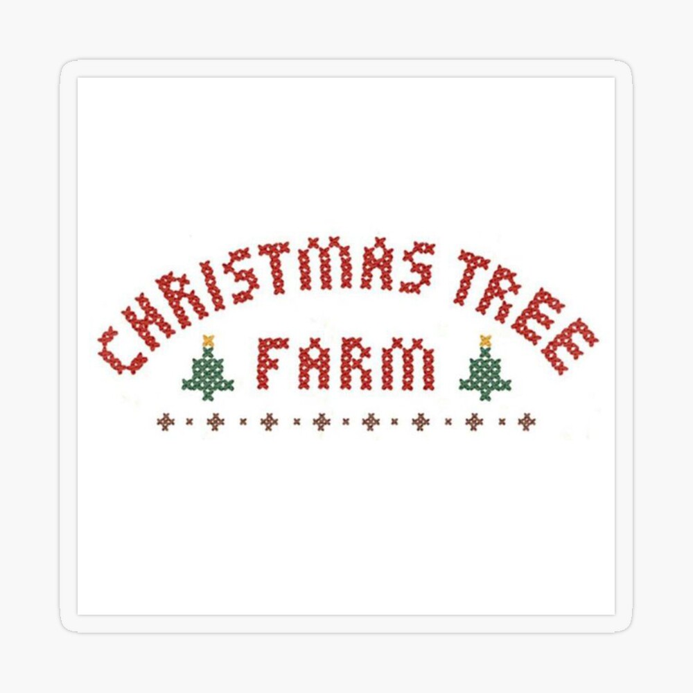 Christmas Tree Farm Cross Stitch Kit