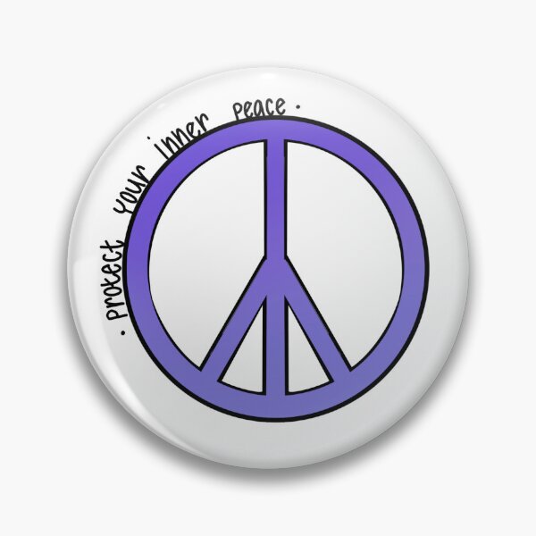 Item preview, Protect Your Inner Peace designed and sold by FunCarStickers.