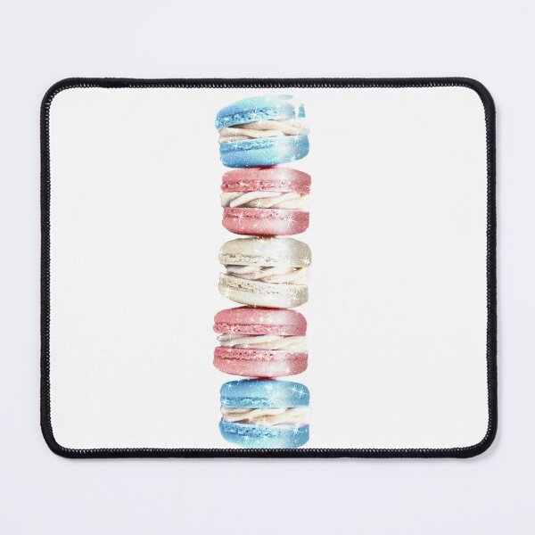 Item preview, Pastel Macarons Tower Love Pride Trans Pastry Kawaii Cake designed and sold by Jolly-Yosei.