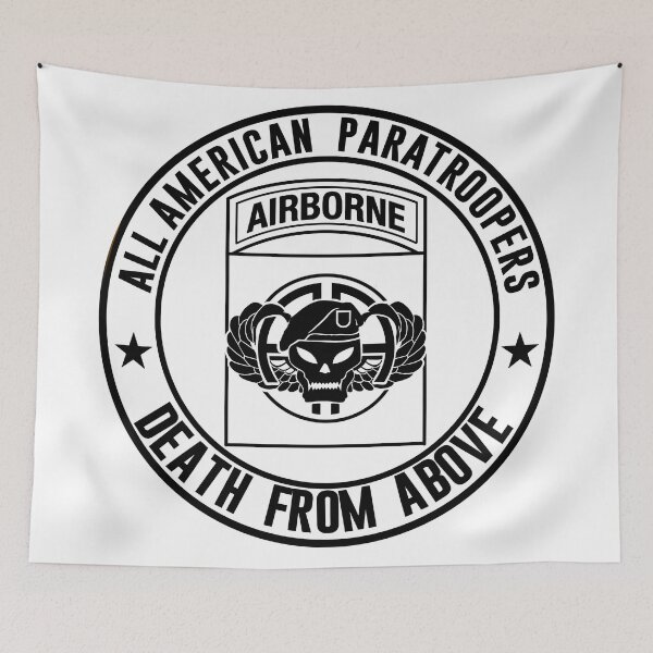 Item preview, All American Paratroopers, death from above, 82nd airborne  designed and sold by SoapPartyStudio.