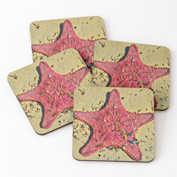 Item preview, Starfish Sea Star on the Beach Sticker  designed and sold by TastyTonic.