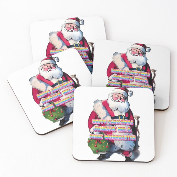 Item preview, Happy Christmas  in 3 languages  designed and sold by David-Howells.