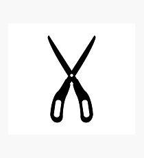 scissors Photographic Print