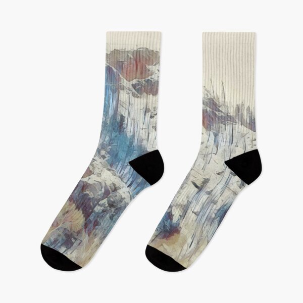 Item preview, Snow Covered Hill - Mountains in Winter designed and sold by MistyMorningsOR.