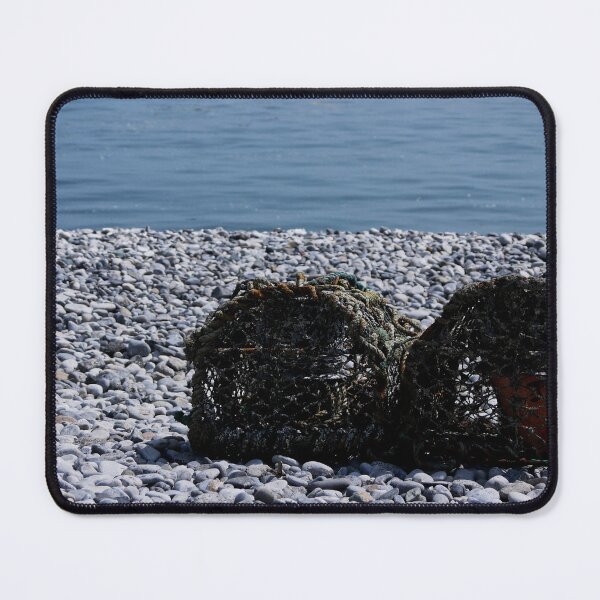 Item preview, Lobster Pots on a Beach designed and sold by jalfc46.