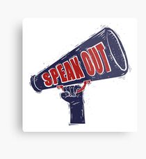Speak Out Metal Print
